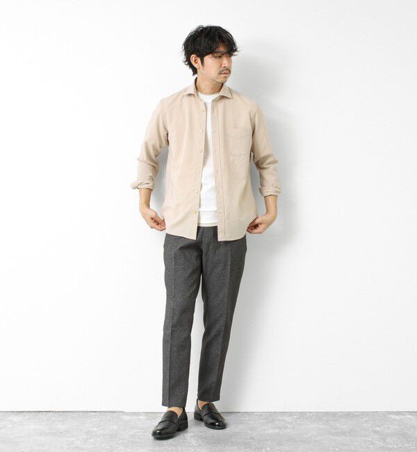 NOLLEY'S goodman「EVALET《防しわ/ストレッチ》カッタウェイシャツ 25SS」|シャツ・ブラウス|