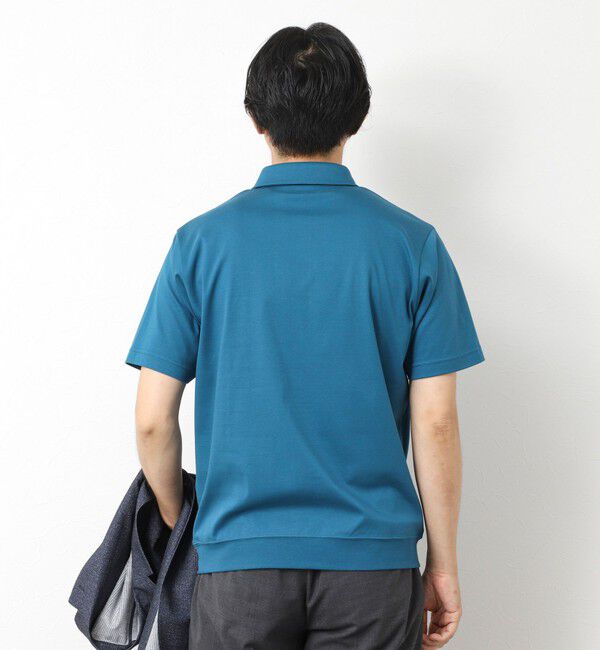 NOLLEY'S goodman「《ビジカジ対応》シルケットスムース ドレスポロ ビズポロ 25SS」|ポロシャツ|