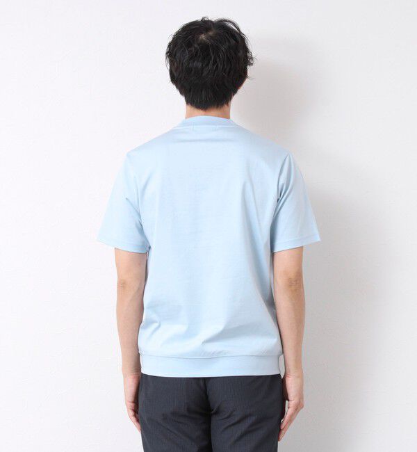 NOLLEY'S goodman「《ビジカジ対応》シルケットスムース Vネック ドレスTシャツ 25SS」|Tシャツ・カットソー|