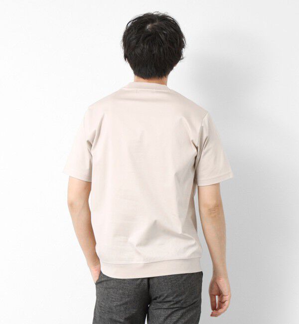 NOLLEY'S goodman「《ビジカジ対応》シルケットスムース Vネック ドレスTシャツ 25SS」|Tシャツ・カットソー|