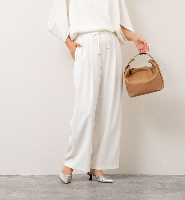 NOLLEY'S「《セットアップ対応》ウォッシャブルツイルイージーパンツ」|その他|