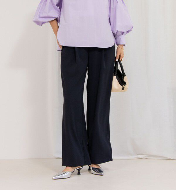 NOLLEY'S「《セットアップ対応》ウォッシャブルツイルイージーパンツ」|その他|