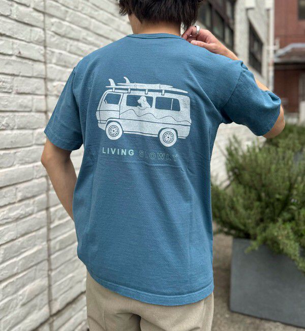 NOLLEY'S goodman「【STONEWOLD】SLOWLY WAGON バックプリントTシャツ 25SS」|Tシャツ・カットソー|