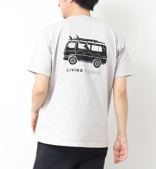 NOLLEY'S goodman「【STONEWOLD】SLOWLY WAGON バックプリントTシャツ 25SS」|Tシャツ・カットソー|