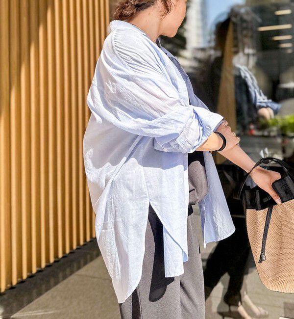 NOLLEY'S「◇【WEB限定】MY STANDARD シアーシャツ」|シャツ・ブラウス|