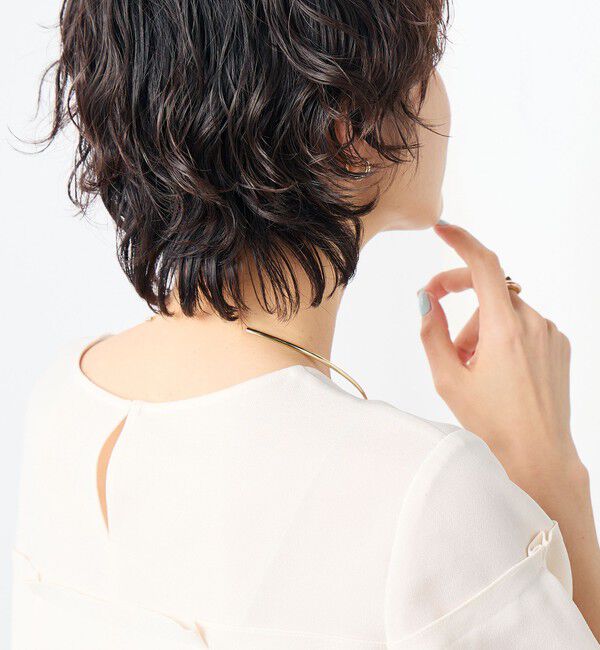 NOLLEY'S「《セットアップ対応》麻調フレアスリーブブラウス」|シャツ・ブラウス|