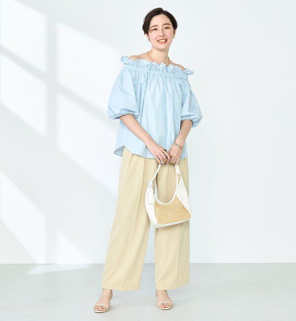 NOLLEY'S sophi「タフタオフショル2WAYブラウス」|シャツ・ブラウス|