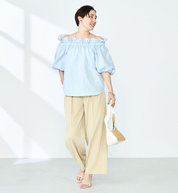 NOLLEY'S sophi「タフタオフショル2WAYブラウス」|シャツ・ブラウス|