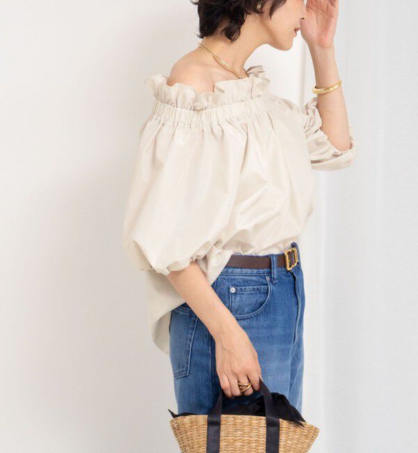 NOLLEY'S sophi「タフタオフショル2WAYブラウス」|シャツ・ブラウス|