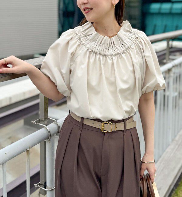 NOLLEY'S sophi「タフタオフショル2WAYブラウス」|シャツ・ブラウス|