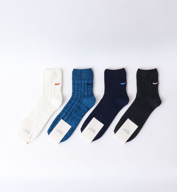 NOLLEY'S goodman「【OCTAVE OCTAVE/オクターブ オクターブ】別注クジラクォーターリブソックス」|ソックス|