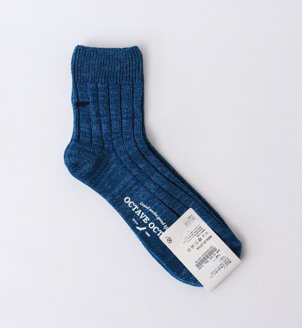NOLLEY'S goodman「【OCTAVE OCTAVE/オクターブ オクターブ】別注クジラクォーターリブソックス」|ソックス|