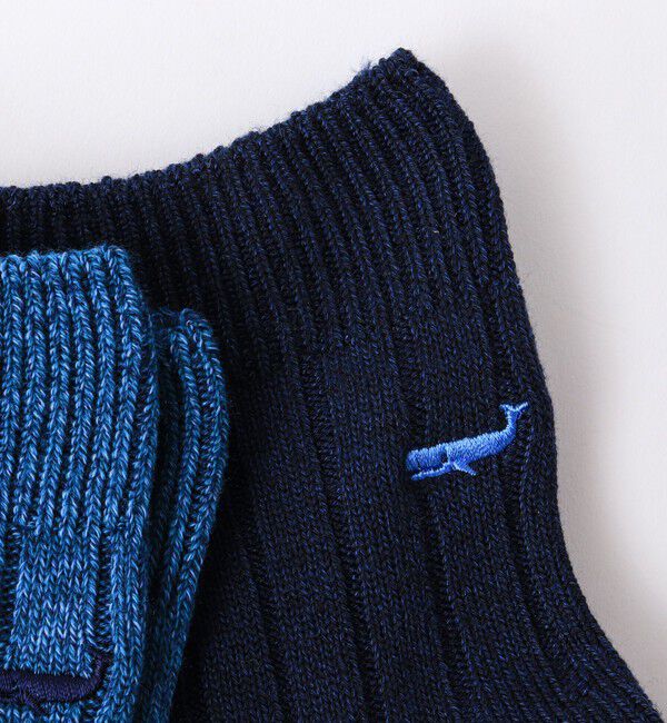 NOLLEY'S goodman「【OCTAVE OCTAVE/オクターブ オクターブ】別注クジラクォーターリブソックス」|ソックス|