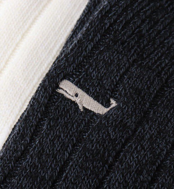 NOLLEY'S goodman「【OCTAVE OCTAVE/オクターブ オクターブ】別注クジラクォーターリブソックス」|ソックス|