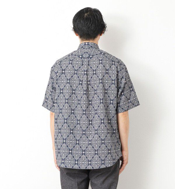 NOLLEY'S goodman「【DotAir】吸水速乾 総柄BDシャツ 25SS」|シャツ・ブラウス|