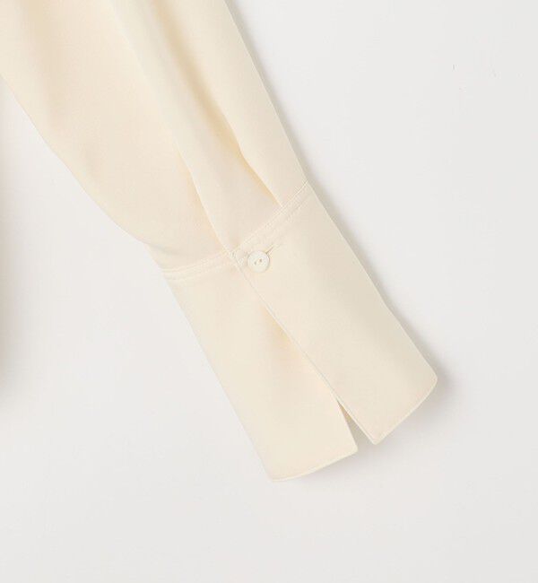 NOLLEY'S sophi「ウォッシャブルスエードサテンシャツ」|シャツ・ブラウス|