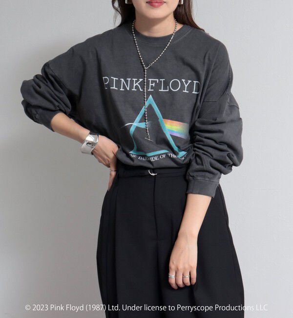 fredy emue「【goodrock speed/グッドロックスピード】PINK FROYD ロンT」|Tシャツ・カットソー|