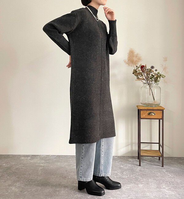 fredy emue「ネップMIXニットワンピース」|ワンピース|