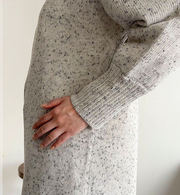 fredy emue「ネップMIXニットワンピース」|ワンピース|