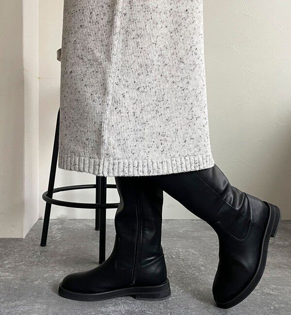 fredy emue「ネップMIXニットワンピース」|ワンピース|