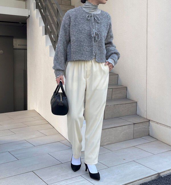 fredy emue「シルキーウォームツイルテーパードパンツ」|その他|