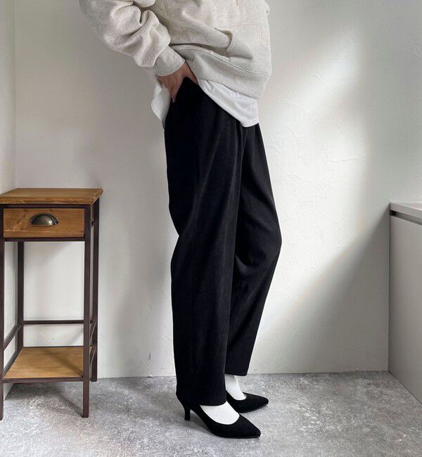 fredy emue「シルキーウォームツイルテーパードパンツ」|その他|