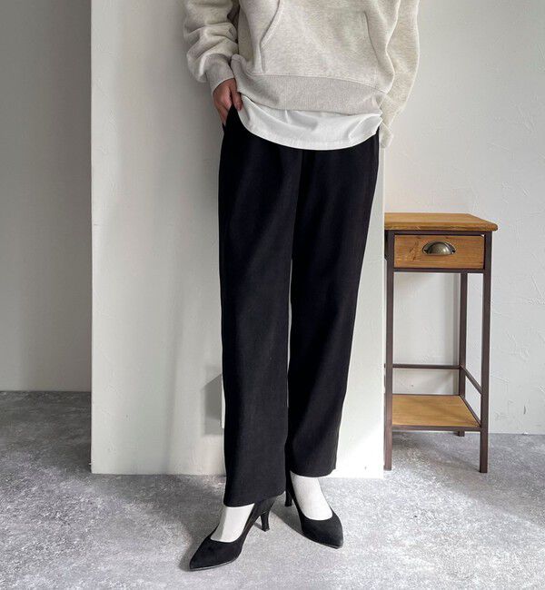 fredy emue「シルキーウォームツイルテーパードパンツ」|その他|