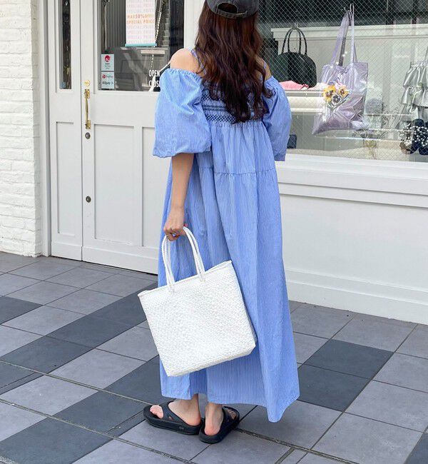 fredy emue「2WAYスモッキングワンピース」|ワンピース|