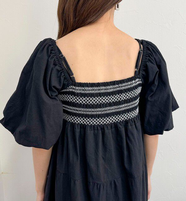 fredy emue「2WAYスモッキングワンピース」|ワンピース|