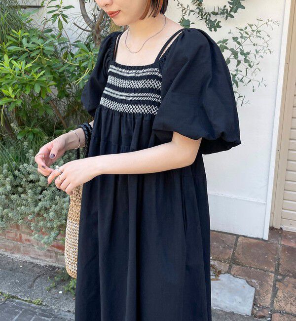 fredy emue「2WAYスモッキングワンピース」|ワンピース|