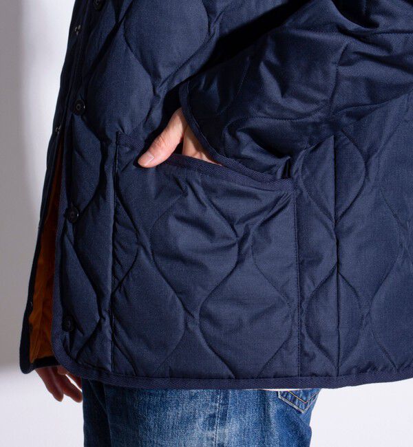 GLOSTER「【TAION/タイオン】GLOSTER別注 ミリタリーライナージャケット ノーカラーMA-1 M65」|ダウン|