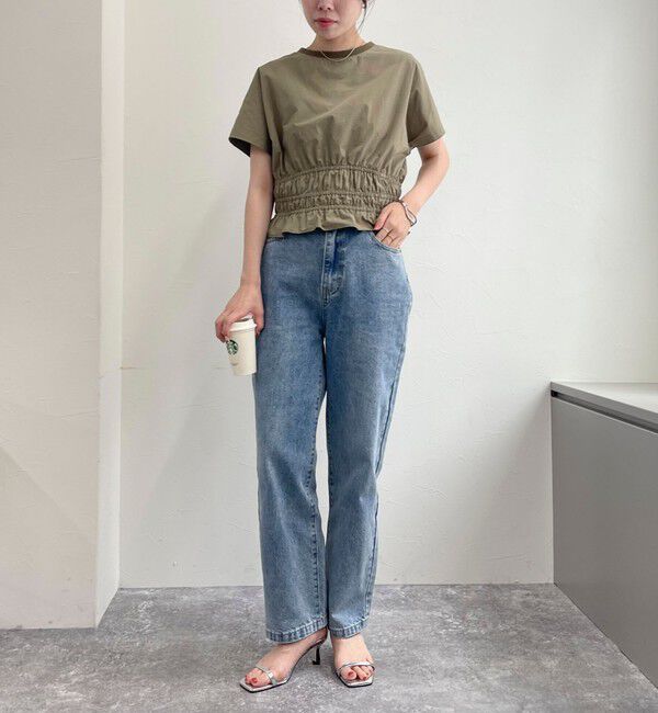 fredy emue「ストレートデニムパンツ」|デニム|