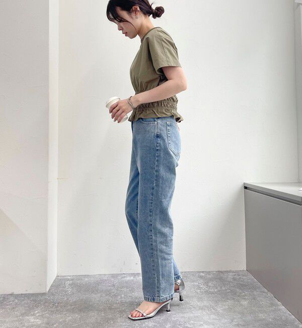 fredy emue「ストレートデニムパンツ」|デニム|