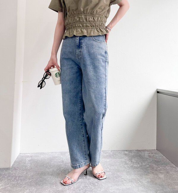 fredy emue「ストレートデニムパンツ」|デニム|