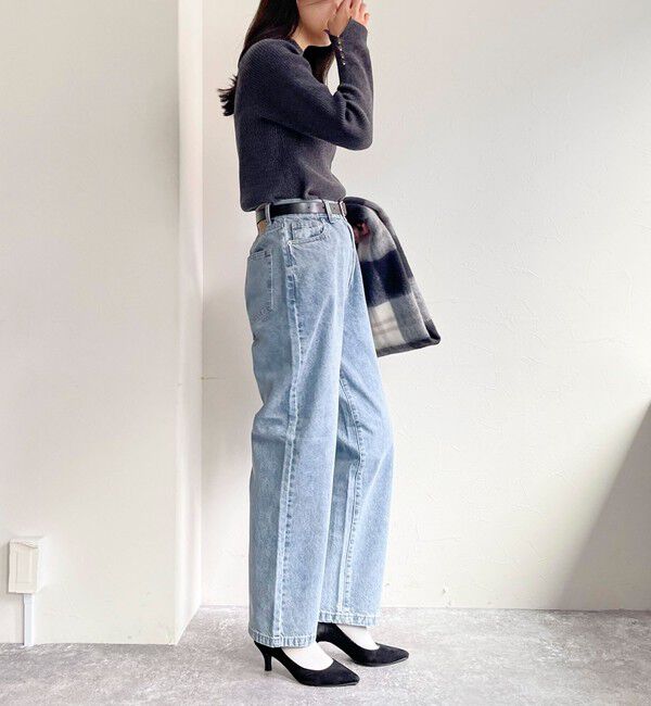 fredy emue「ストレートデニムパンツ」|デニム|