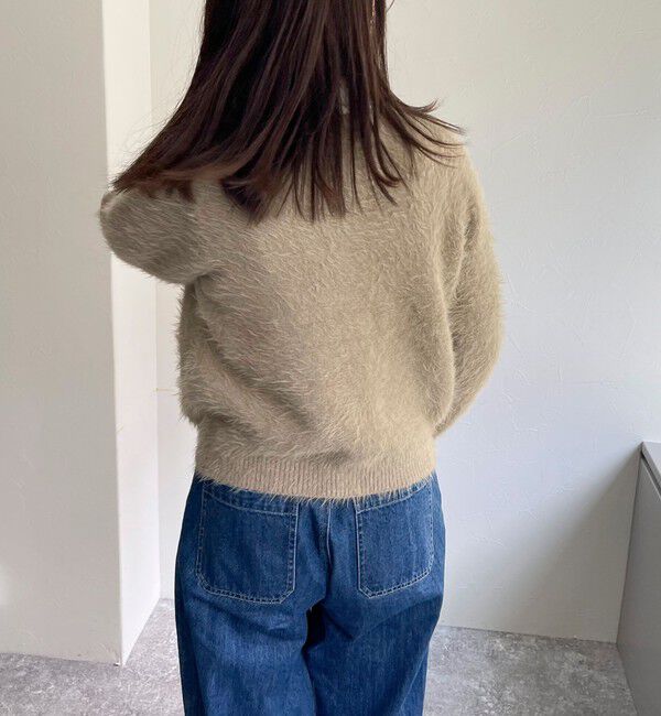 fredy emue「シャギーポケ付きジャケットカーディガン」|カーディガン|