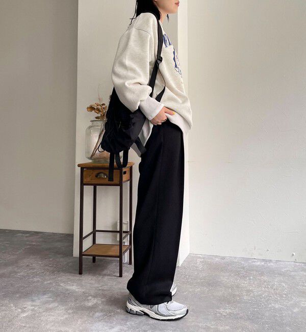 fredy emue「フラワープリント裏起毛スウェットプルオーバー」|スウェット・ジャージ|