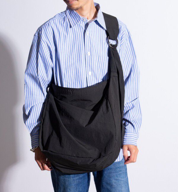 GLOSTER「【UNIVERSAL OVERALL】ウィンクルナイロン ニュースペーパーバッグ ショルダー 30L」|ショルダー・メッセンジャー|