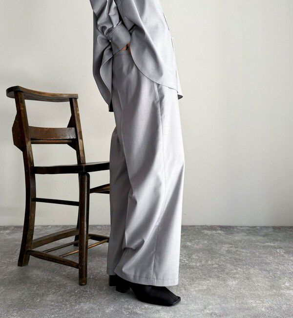 fredy emue「《セットアップ対応》TRイージーストレートパンツ」|チノ|