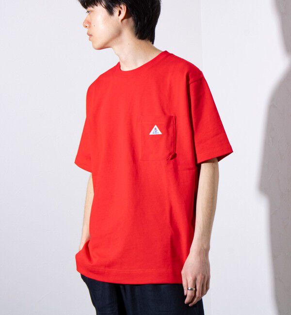 GLOSTER「【GEVACO/ゲバコ】コンパクトTシャツ ベーシッククルーネック ポケT （無地/ストライプ）」|Tシャツ・カットソー|