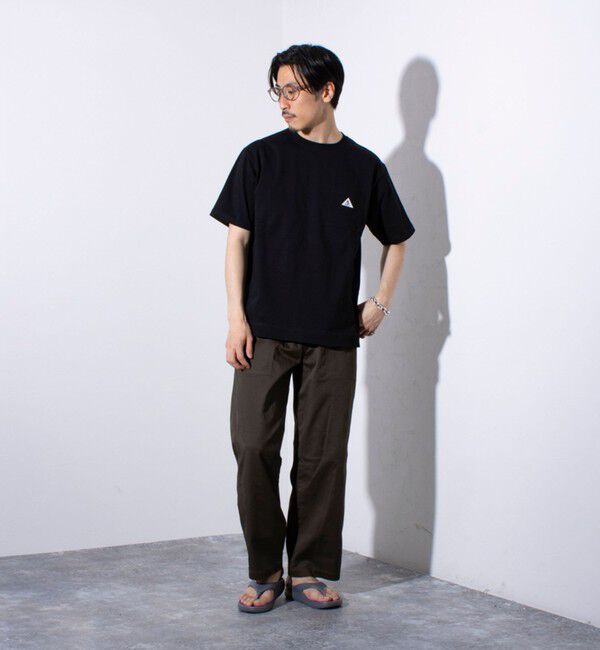 GLOSTER「【GEVACO/ゲバコ】コンパクトTシャツ ベーシッククルーネック ポケT （無地/ストライプ）」|Tシャツ・カットソー|