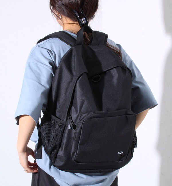 GLOSTER「【MEI/メイ】STANDARD PAK スタンダードバックパック リュック デイパック」|リュック|ブラック