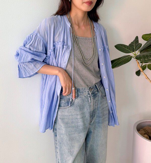 fredy emue「パール／メタルマルチロングネックレス」|ネックレス|