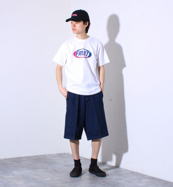 GLOSTER「【FRUIT OF THE LOOM/フルーツオブザルーム】プリントTシャツ 前後プリント」|Tシャツ・カットソー|