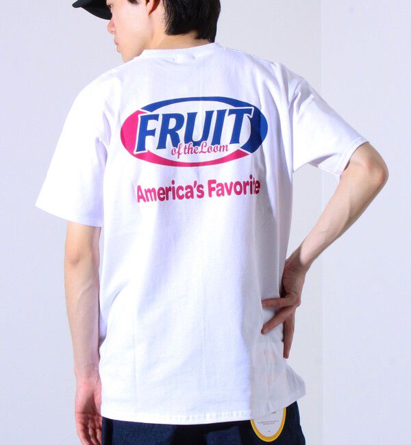 GLOSTER「【FRUIT OF THE LOOM/フルーツオブザルーム】プリントTシャツ 前後プリント」|Tシャツ・カットソー|