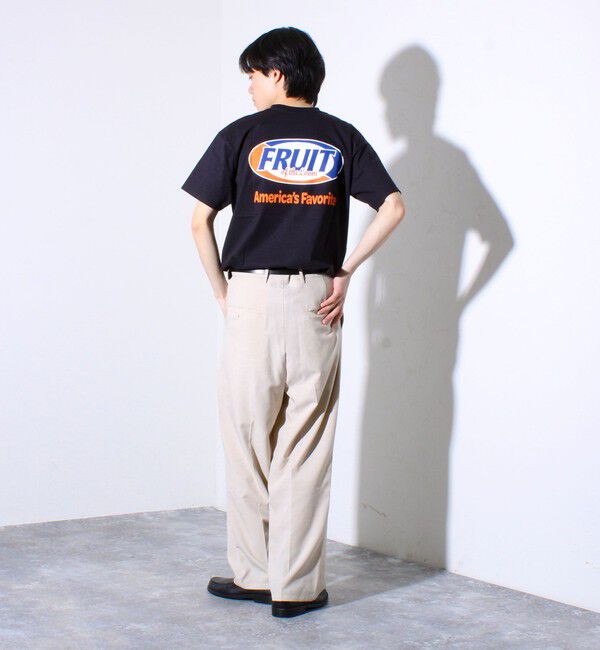 GLOSTER「【FRUIT OF THE LOOM/フルーツオブザルーム】プリントTシャツ 前後プリント」|Tシャツ・カットソー|