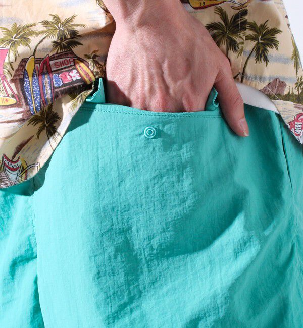 GLOSTER「【GOOD ROCK SPEED/グッドロックスピード】ワンポイントナイロンショーツ」|その他|