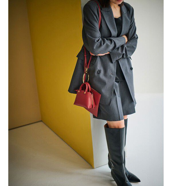 ROPE「【E'POR】Y BAG Nano【超軽量】」|ショルダー・メッセンジャー|レッド(60)