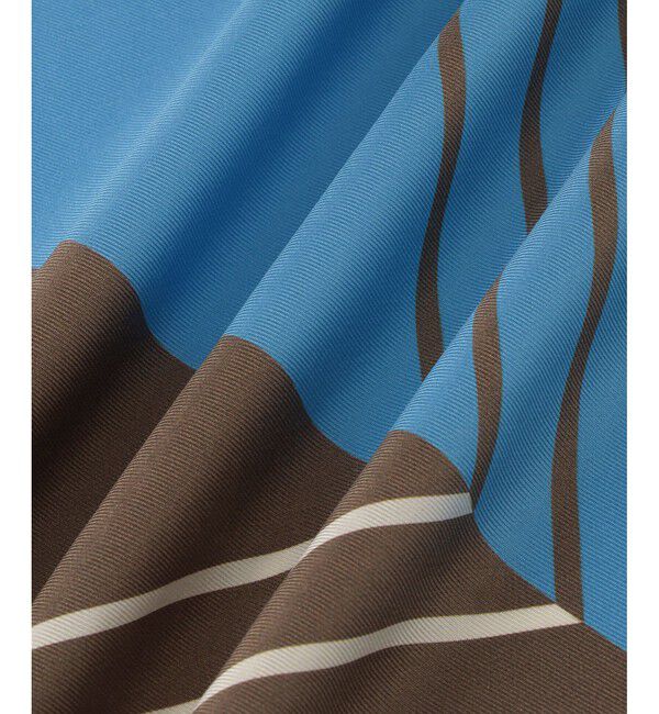 ROPE「ストライプパターンシルクスカーフ」|バンダナ・スカーフ|