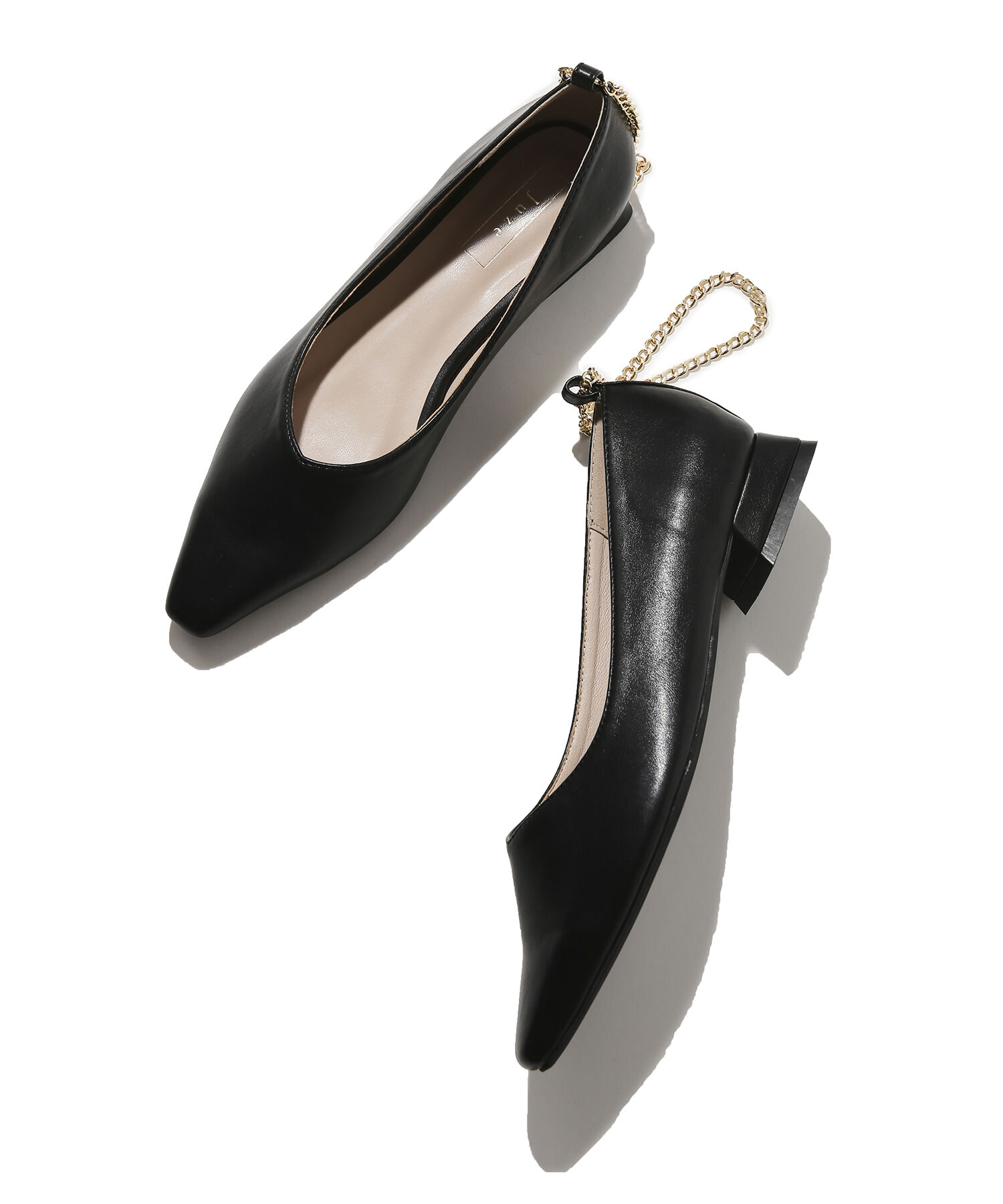 Juze「アンクルチェーンストラップパンプス」|パンプス|